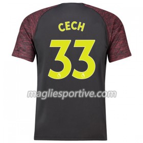 Completo Calcio Arsenal Cech 33 Portiere Divisa Prima 2018/2019